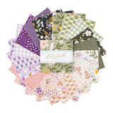Let It Bloom 5" Stacker Pre-Cut Bundle by Little Forest Atelier for Riley Blake Designs