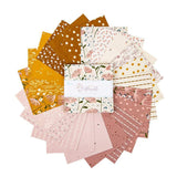 Blush 'n Butterscotch 5" Stacker Pre-Cut Bundle by Simple Simon and Company for Riley Blake Designs