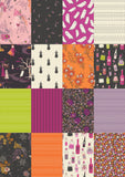 Spooky 'n Witchy 10" Square/Layer Cake Pre-Cut Bundle by Art Gallery Fabrics Studio