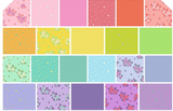 Full Moon Forest II True Colors 5" Charm Pack by Tula Pink for Free Spirit Fabrics