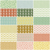 Sweet Floral Scent 5" x 5" Square Pack (Charm) Pre-Cut by Loes Van Oosten for Cotton + Steel