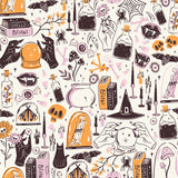 Ghostly and Haunted 10" Square Pre-Cut Bundle by AGF Studio for Art Gallery Fabrics