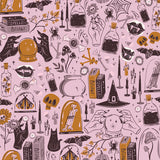 Ghostly and Haunted 10" Square Pre-Cut Bundle by AGF Studio for Art Gallery Fabrics