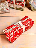 Merry Little Christmas - Bundle in Red - 5 Fat Quarter Bundle by Tilda