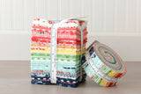 Summertime 40 Jelly Roll Strips 2.5" by Camille Roskelley for Moda