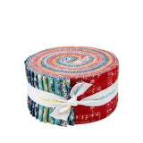 Americana 2 1/2" Rolie Polie Precut by Lori Holt of Bee in my Bonnet for Riley Blake Designs