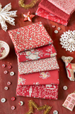 Merry Little Christmas - Bundle in Red - 5 Fat Quarter Bundle by Tilda