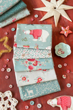 Merry Little Christmas - Bundle in Duck Egg - 5 Fat Quarter Bundle by Tilda