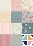 Love Letters 10" Square Pre-Cut Bundle by Becca Plymale for Art Gallery Fabrics