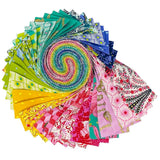 Besties 2.5" Design Roll Precut by Tula Pink for Free Spirit Fabrics