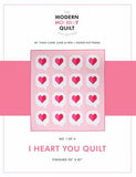 I Heart You Quilt by Then Came June and Pen + Paper Patterns