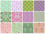 Full Moon Forest II 50th Collection 12 Fabric Bundle by Tula Pink for Free Spirit Fabrics