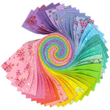 Full Moon Forest II True Colors 2.5" Design Roll Precut by Tula Pink for Free Spirit Fabrics