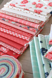 Summertime 40 Jelly Roll Strips 2.5" by Camille Roskelley for Moda