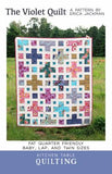 The Violet Quilt Pattern by Erica Jackman from Kitchen Table Quilting