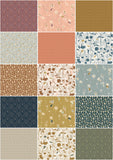 Summer Folk 10" x 10" Pack (Layer Cake) Pre-Cut by Lissie Teehee for Cotton + Steel