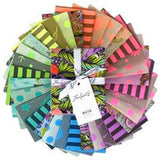 Everglow and Neon True Colors 32 Fat Quarter Bundle by Tula Pink for Free Spirit Fabrics