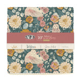 Willow 10" Square Precut Bundle (42 Pieces) by Sharon Holland for Art Gallery Fabrics