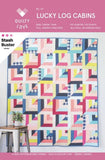 Lucky Log Cabins by Quilty Love