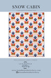 Snow Cabin by Lo & Behold Stitchery