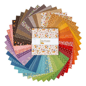 Autumn 10" Stacker Pre-Cut Bundle by Lori Holt of Bee in my Bonnet for Riley Blake Designs