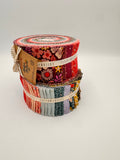 Petals in the Sun 40 Jelly Roll Strips 2.5" by Sandra Hutter for Cotton + Steel