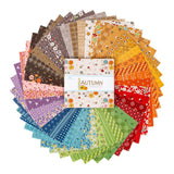 Autumn 5" Stacker Pre-Cut Bundle by Lori Holt from Bee in my Bonnet for Riley Blake Designs