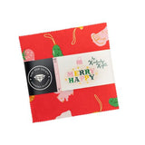 Merry Happy 5" Square Charm Pack Bundle by Kimberly Knight of Ruby Star Society for Moda