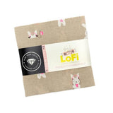 Lofi Linens 5"  Stacker/Charm Pack Precut by Rashida Coleman Hale for Ruby Star Society by Moda