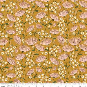 Blush 'n Butterscotch "Main Butterscotch" by Simple Simon & Company for Riley Blake Designs