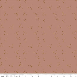 Blush 'n Butterscotch "Cross Sparkles Dusty Rose" by Simple Simon & Company for Riley Blake Designs