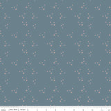 Petals & Hazel "Scatter Blue" by Simple Simon & Company for Riley Blake Designs