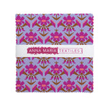 Heiress 5" Charm Pack Precut Bundle by Anna Maria Parry (Horner) of Anna Marie Textiles for Northcott