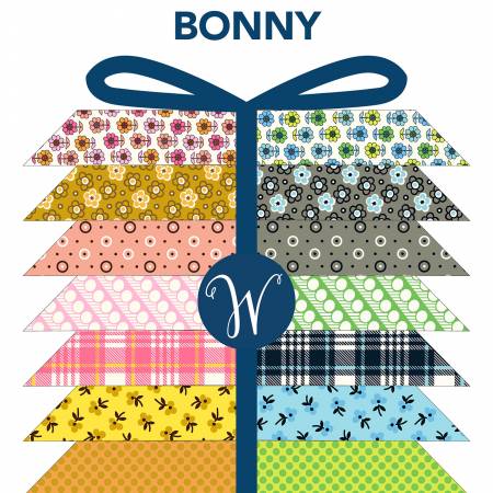 Bonny 26 Fat Quarter Bundle by Denyse Schmidt for Windham Fabrics