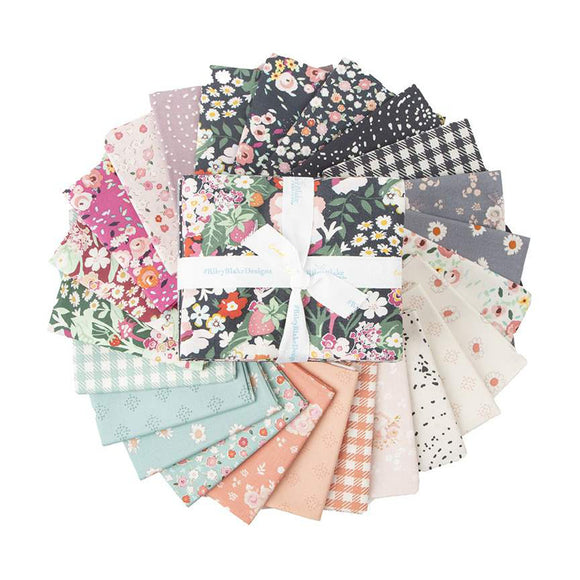In the Afterglow 24 Fat Quarter Bundle by Minki Kim for Riley Blake Designs