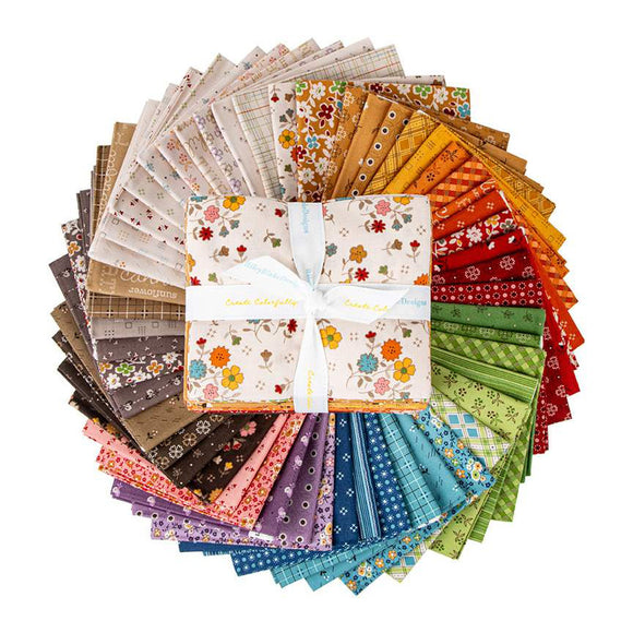 Autumn 52 Fat Quarter Bundle by Lori Holt of Bee in my Bonnet for Riley Blake Designs
