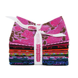 Colorway Precuts No. 4 - Lush - 18 Fat Quarter Bundle by Anna Maria Parry (Horner) of Anna Marie Textiles for Northcott