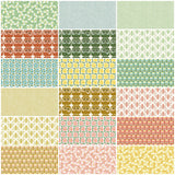 Sweet Floral Scent 2.5" Strips (Jelly Roll) Pre-Cut by Loes Van Oosten for Cotton + Steel