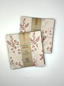 Nightingale 5" x 5" Square Pack (Charm) Pre-Cut by Lissie Teehee for Cotton + Steel