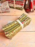 Merry Little Christmas - Bundle in Green - 5 Fat Quarter Bundle by Tilda