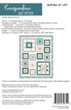 Correspondence Quilt Pattern by Beverly McCullough for Flamingo Toes