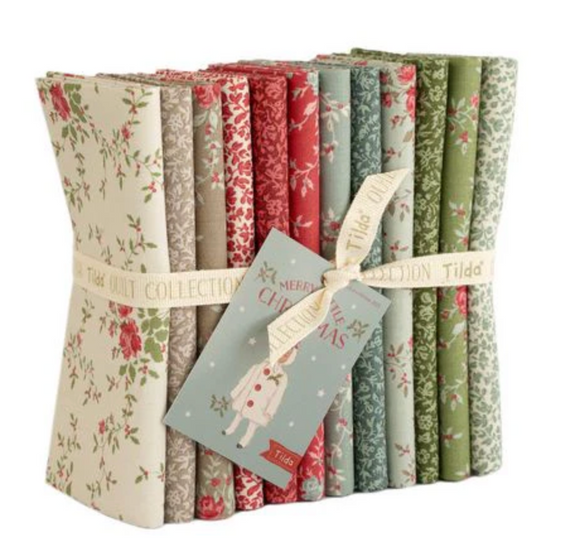 Merry Little Christmas - Eve & Noel - 12 Fat Quarter Bundle by Tilda