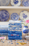 Something Blue - 20 Fat Eighth Bundle by Tilda