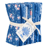 Something Blue Dark Colorway - 10 Fat Quarter Bundle by Tilda