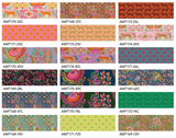 Rhapsody 18 Fat Quarter Bundle by Anna Maria Parry (Horner) of Anna Marie Textiles for Northcott