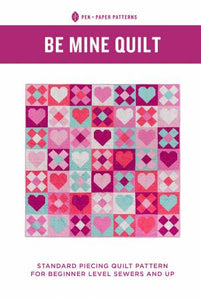 Be Mine Quilt by Pen + Paper Patterns