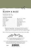 Bloom & Buzz Quilt Pattern by Vanessa Goertzen for Lella Boutique