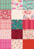 Christmas in Color 10" Square Pre-Cut Bundle by AGF Studio for Art Gallery Fabrics