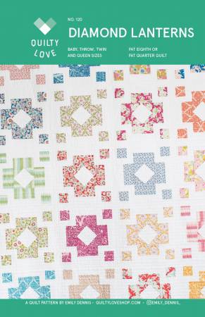 Diamond Lanterns for Quilty Love by Emily Dennis