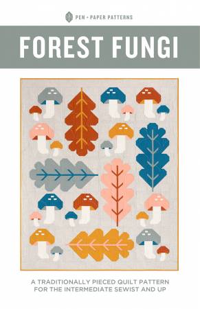 Forest Fungi by Pen + Paper Patterns